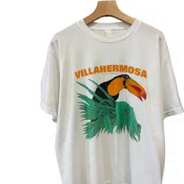 VILLAHERMOSA 투칸 새 애니멀 T셔츠