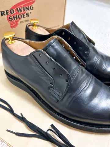 [새상품급] RED WING 101 포스트맨 신발 블랙 US6.5D