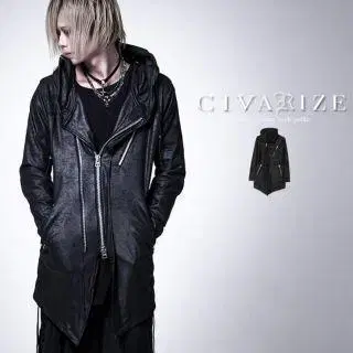 civarize V계 레이스 락  라이더 드레이프 후드티 2