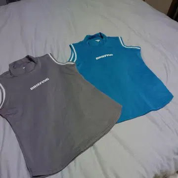 브리핑 노스 셔츠 2색 세트
