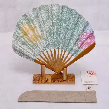 nugoo의 주염 손수건 원형 부채 (Garden)