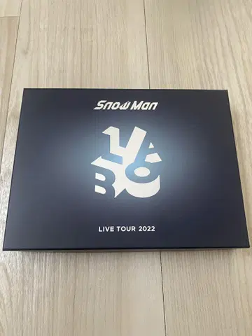 Snow Man LIVE TOUR 2022 Labo. 초회판 회보 포함