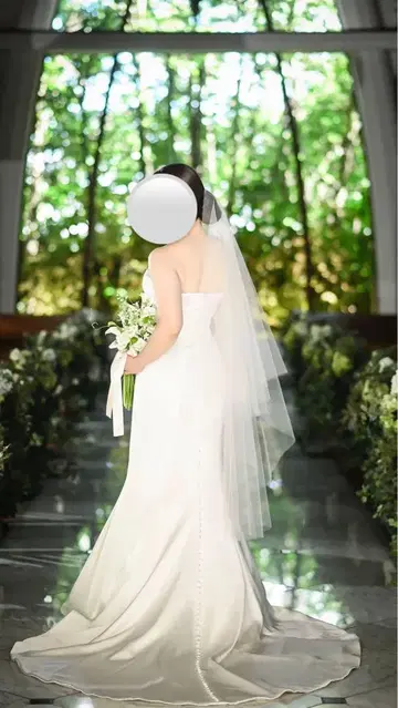비드레스 웨딩 베일