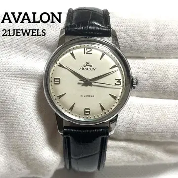 Avalon 아발론 21 JEWELS 작동 남성용 수동 와인딩, 새상품급