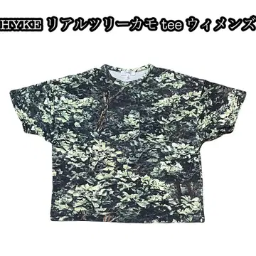 HYKE 론하먼 리얼 트리 카모 국내용 여성용 미품 S