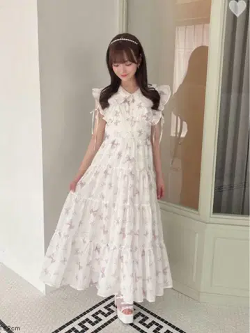 이브린 오리지널 리본 패턴 OP