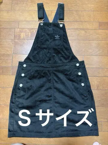 아디다스 오리지널스 벨로아 코듀로이 점프 스커트
