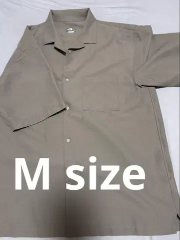 더 노스페이스 반팔 셔츠 M 베이지
