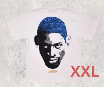 SAPEur 아일랜드 헤드 S/S 티셔츠 화이트 XXL