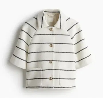 H&M 에이치앤엠 반팔 자켓 보더 XS