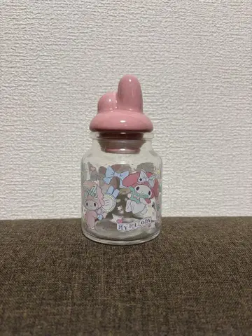 마이멜로디 캔디 포트 유리제