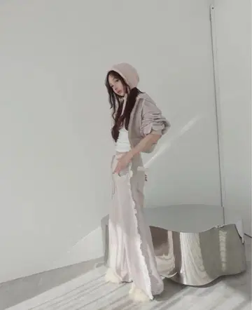 픽션 도쿄 프릴 스웨트 팬츠
