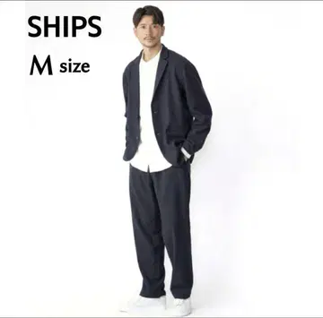 극품 SHIPS 소프트 스트레치 트위드 세트업
