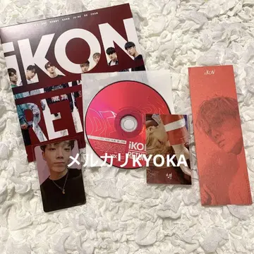 iKON 컴백 앨범 CD 바비 BOBBY 트레이딩 카드 청춘 북마크