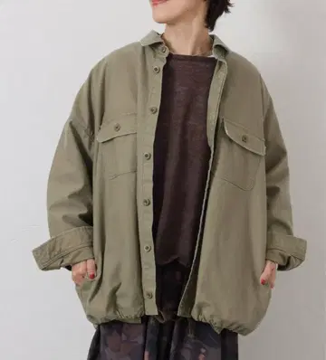 저널 스탠다드 럭스 백 새틴 셔츠 블레이저 - 미사용품