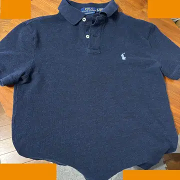Ralph Lauren 네이비 피케 셔츠 커스텀 슬림핏 새상품급