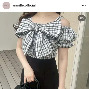 에블린 안 밀레 셔링 리본 TP