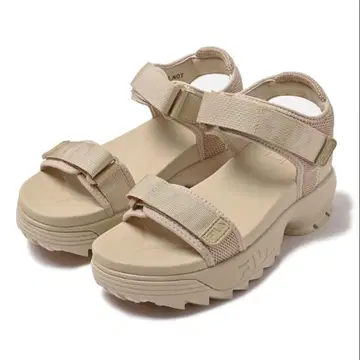[필라] 디스라프터 웨지 샌들 2 베이지 FILA 23cm
