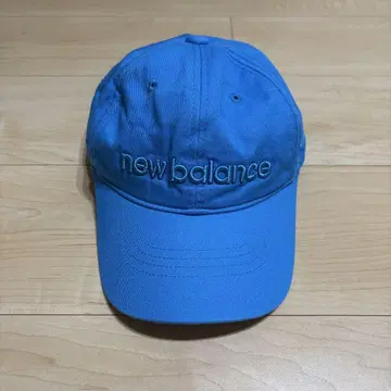 new balance 야구 모자 파랑