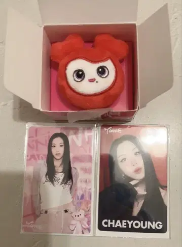 채영 봉제 인형 반지
