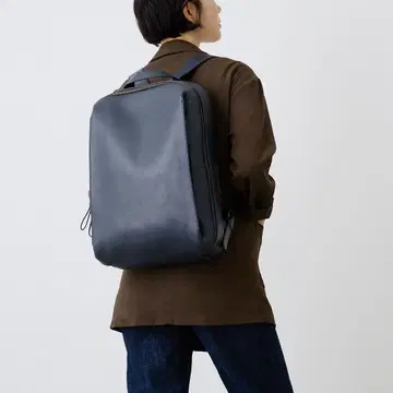 마더하우스 카제마토우 백팩 가죽 네이비 A4 가능 대용량 L