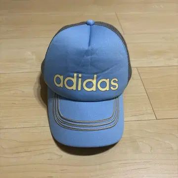 아디다스 파란색 메쉬 베이스볼 캡