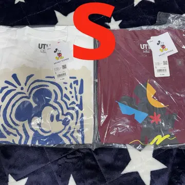 유니클로 UT 디즈니 미키 마우스 2장 세트 S