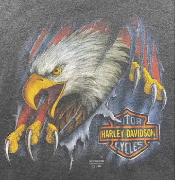 Harley-Davidson 3D EMBLEM 이글 90s 맨투맨