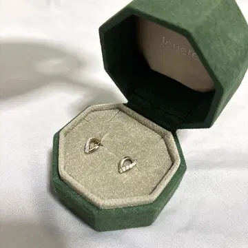 jouete 귀걸이 실버 골드 양쪽