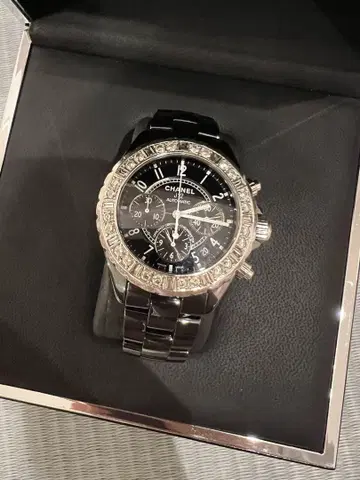 J12 크로노그래프 모델 애프터 다이아몬드 41mm
