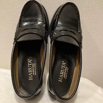 새상품급 HARUTA 블랙 24cmEE
