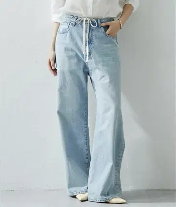 Whim Gazette 드로스트 데님 팬츠 34