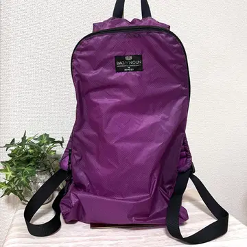 컨디션 최상 Bag'n'noun 빔즈 보이 별주 백팩 경량 퍼플