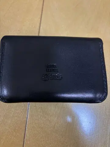 goro's Leather 블랙 카드 케이스