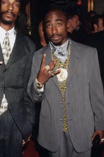 NY b계 빅 체인 90s 목걸이 블링블링 ice