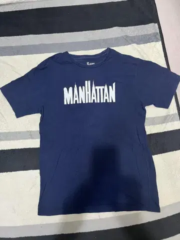 러그 맥레거 MANHATTAN 티셔츠 네이비 S 맨해튼 노구치 츠요시