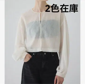 RIM.ARK Open sleeve sheer SH