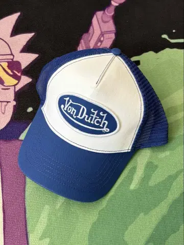 Von Dutch VYH1001 캡 파란색/흰색