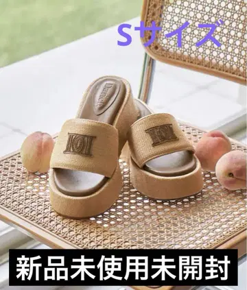 다리치 DD 라피아 샌들 S 사이즈