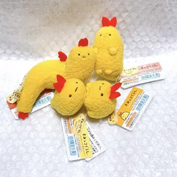 오늘 종료 스미코구라시 진화 손바닥 봉제 인형 에비후라이노싯포