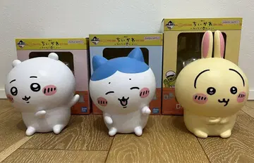 치이카와 피규어 3체 세트 토끼 하치와레