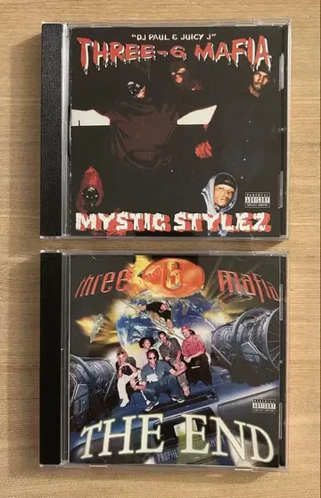 THREE 6 MAFIA CD 세트 2장