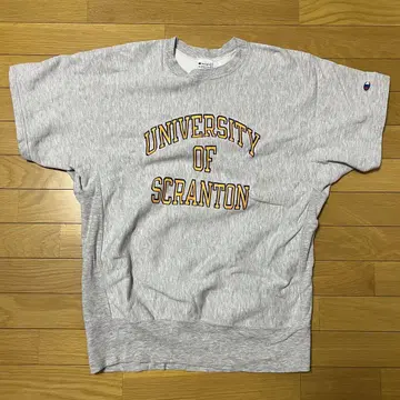 90s champion 리버스 위브 반팔 맨투맨 vintage