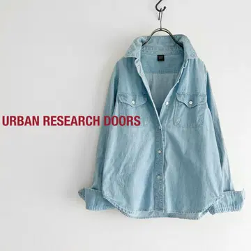 URBAN RESEARCH DOORS 샴브레이 셔츠