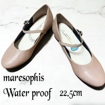 maresophis 방수 스트랩 플랫슈즈 22.5cm