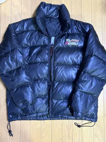 FUBU 블랙 다운 재킷