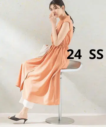 세탁 가능한 셔츠 원피스  어반 리서치 로소  오렌지  FREE