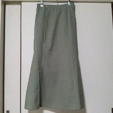 어반 리서치 카키 롱 스커트 프리 사이즈