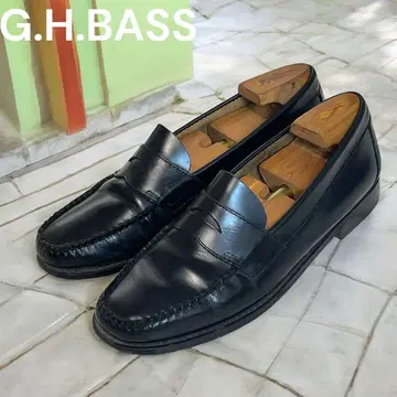 미품 인기 G.H.BASS WEEJUNS 코인 로퍼 블랙 39