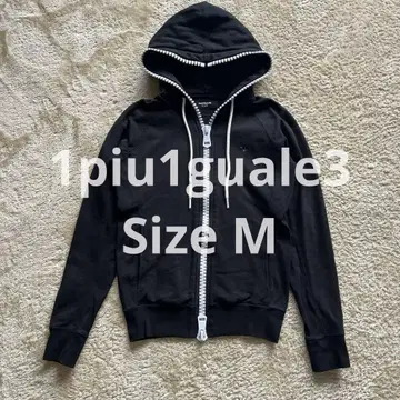 1piu1uguale3 relax 파커 대형 더블 지퍼 사이즈 M